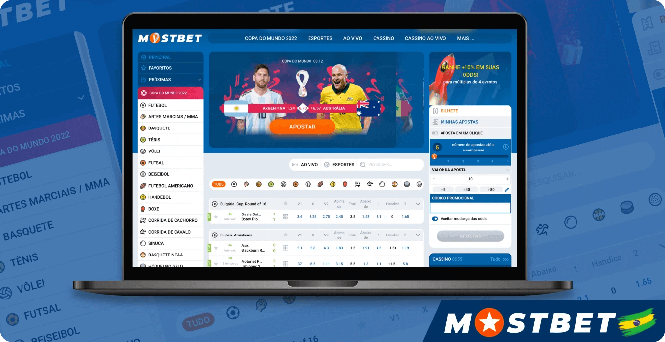 O site oficial da Mostbet para apostas esportivas legais no Brasil